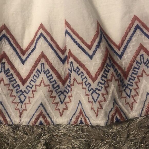 Womens Super Cute Skirt Embroidered Large‎ - Picture 3 of 7